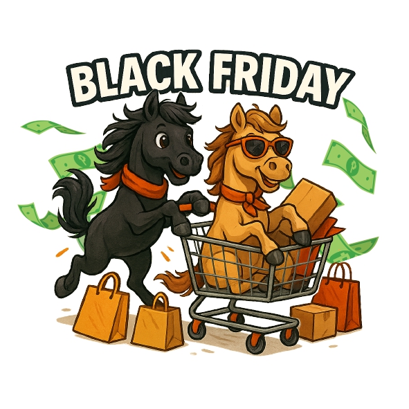 Co upolować dla konia na Black Friday?